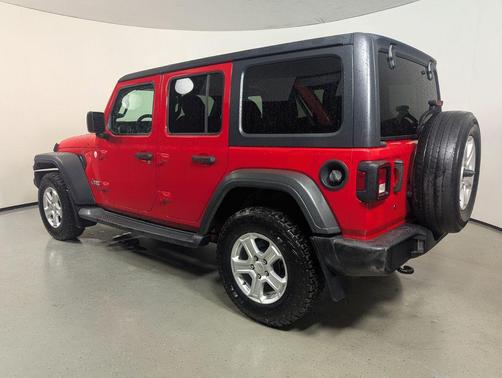 Firecracker Red Clearcoat 2019 Jeep Wrangler Unlimited Sport