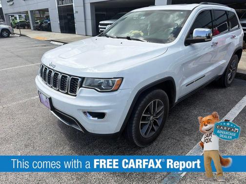 Bright White Clearcoat 2017 Jeep Grand Cherokee Limited