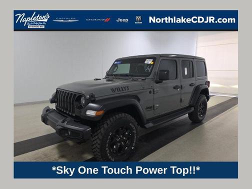 Sting-Gray Clearcoat 2022 Jeep Wrangler Willys