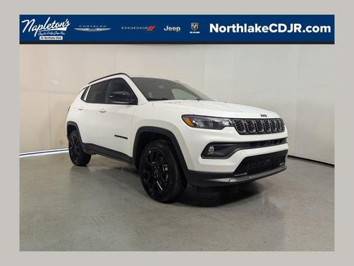 Bright White Clearcoat 2026 Jeep Compass Latitude