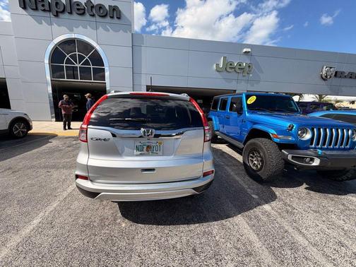 Alabaster Silver Metallic 2015 Honda CR-V EX-L