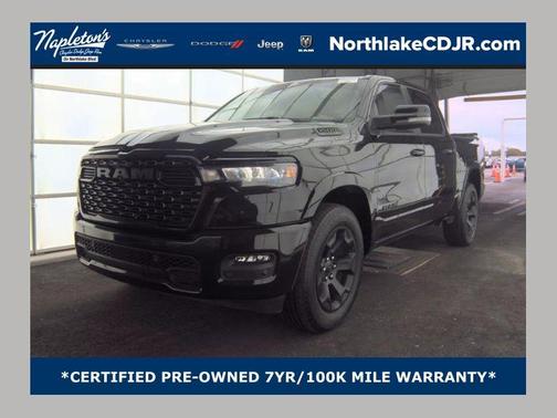 Diamond Black Crystal Pearlcoat 2025 RAM 1500 Big Horn/Lone Star