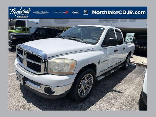 White 2006 Dodge Ram 1500 SLT Quad Cab