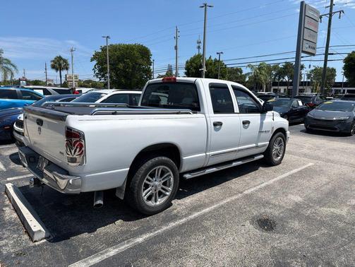 White 2006 Dodge Ram 1500 SLT Quad Cab