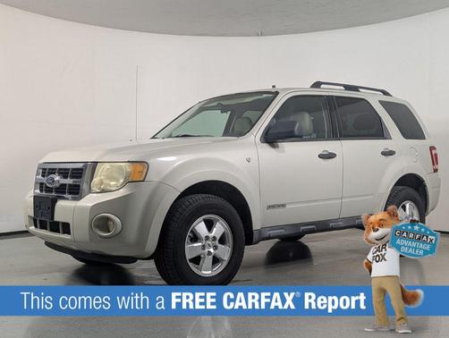 Oxford White Clearcoat 2008 Ford Escape XLT