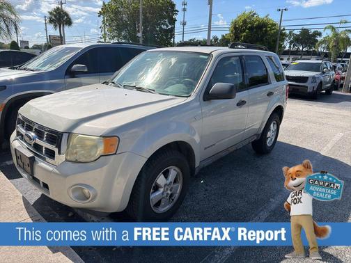 Oxford White Clearcoat 2008 Ford Escape XLT