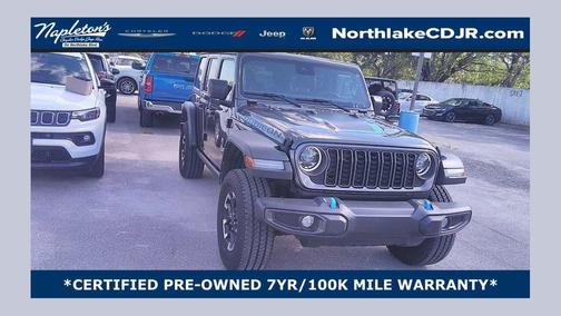 Granite Crystal Metallic Clearcoat 2024 Jeep Wrangler 4xe Rubicon