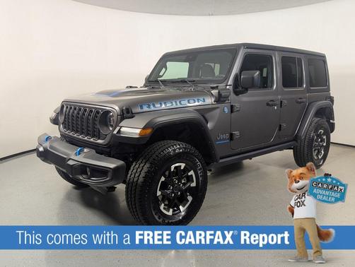 Granite Crystal Metallic Clearcoat 2024 Jeep Wrangler 4xe Rubicon