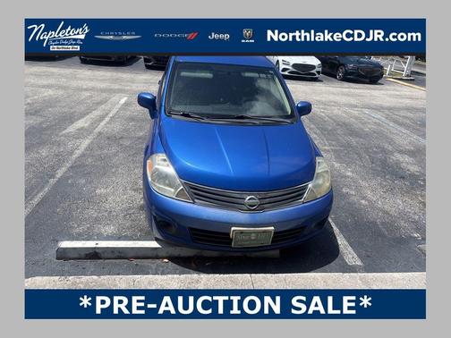 Blue Metallic 2010 Nissan Versa 1.8 S