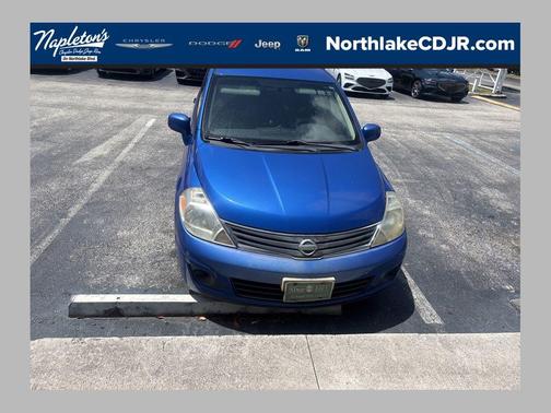 Blue 2010 Nissan Versa 1.8 S