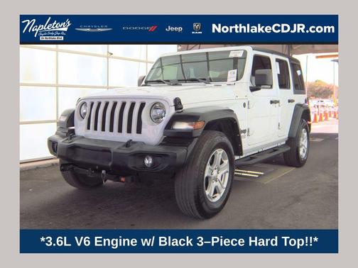 Bright White Clearcoat 2021 Jeep Wrangler Unlimited Sport