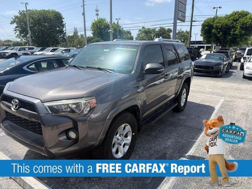 Magnetic Gray Metallic 2015 Toyota 4Runner SR5 Premium