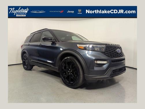Stone Blue Metallic 2023 Ford Explorer ST-Line