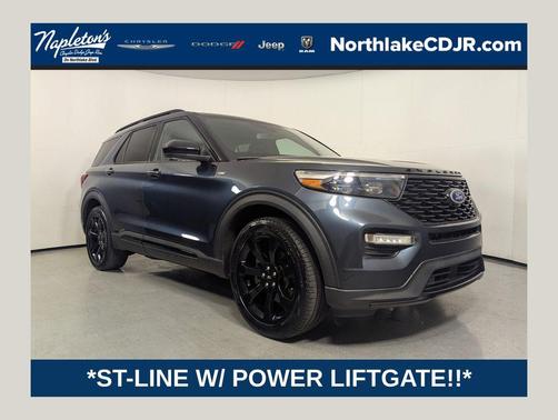 Stone Blue Metallic 2023 Ford Explorer ST-Line