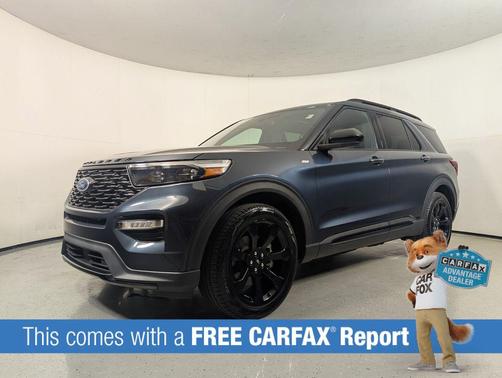 Stone Blue Metallic 2023 Ford Explorer ST-Line
