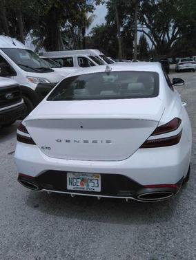 Alta White 2025 Genesis G70 2.5T RWD