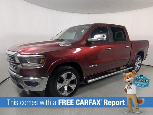 Delmonico Red Pearlcoat 2020 RAM 1500 Laramie