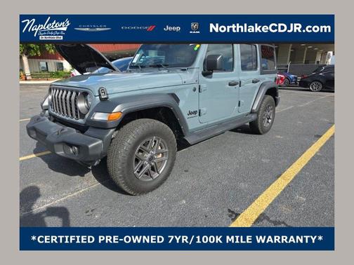 Anvil Clear Coat 2024 Jeep Wrangler Sport S
