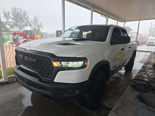 Bright White Clearcoat 2025 RAM 1500 Rebel