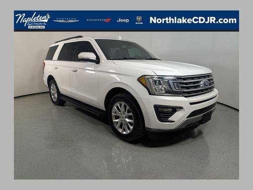 Star White Metallic Tri-Coat 2020 Ford Expedition XLT
