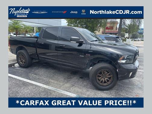 Brilliant Black Crystal Pearlcoat 2019 RAM 1500 Big Horn