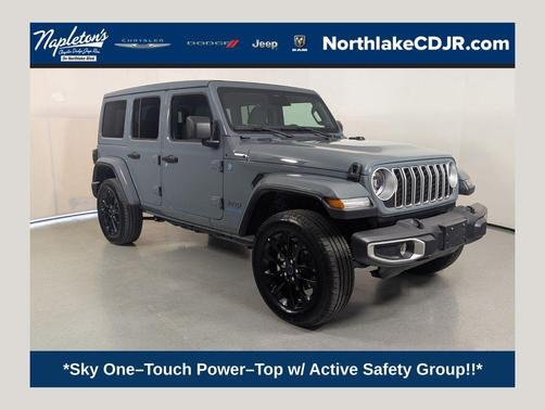 Anvil Clearcoat 2025 Jeep Wrangler 4xe Sahara