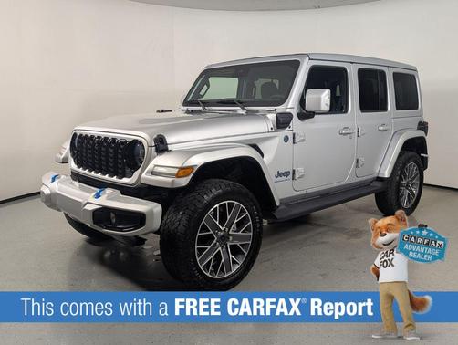 Silver Zynith Clearcoat 2024 Jeep Wrangler 4xe High Altitude