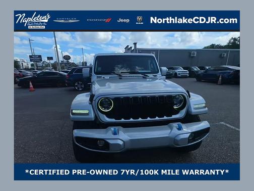 Silver Zynith Clearcoat 2024 Jeep Wrangler 4xe High Altitude