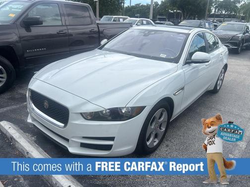 Polaris White 2017 Jaguar XE 25t