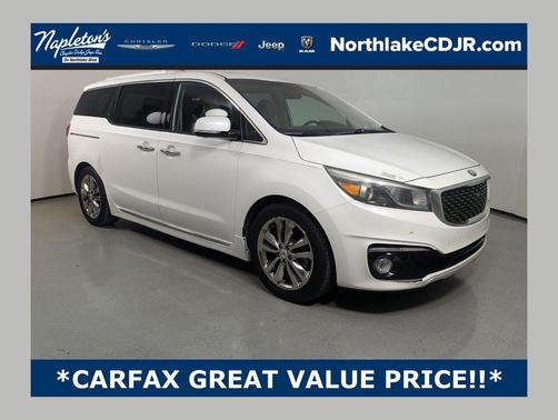 Snow White Pearl 2017 Kia Sedona SX-L