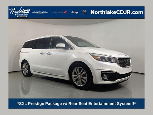 Snow White Pearl 2017 Kia Sedona SX-L