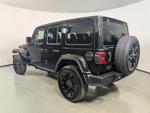 Black Clearcoat 2025 Jeep Wrangler 4xe Sahara