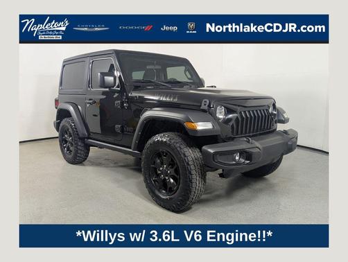 Black Clearcoat 2022 Jeep Wrangler Sport S