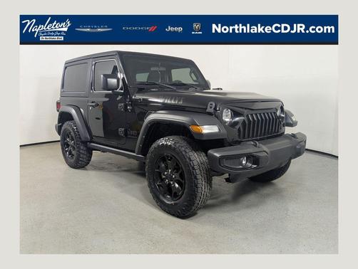Black Clearcoat 2022 Jeep Wrangler Sport S