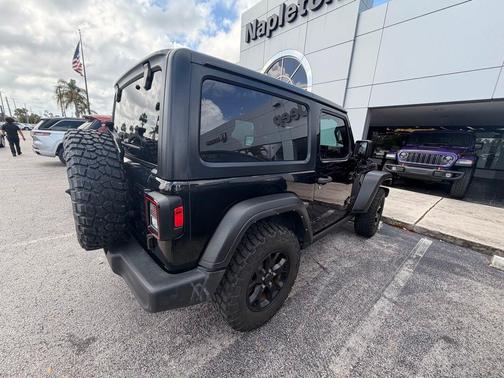 Black Clearcoat 2022 Jeep Wrangler Sport S