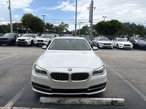 White 2014 BMW 535d 535d