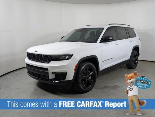 Bright White Clearcoat 2023 Jeep Grand Cherokee L Limited