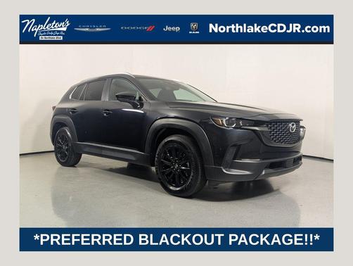 Jet Black Mica 2025 Mazda CX-50 2.5 S Preferred Package