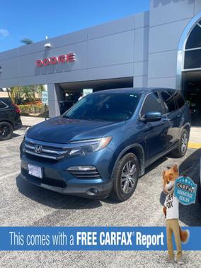 Black Forest Pearl 2017 Honda Pilot EX-L