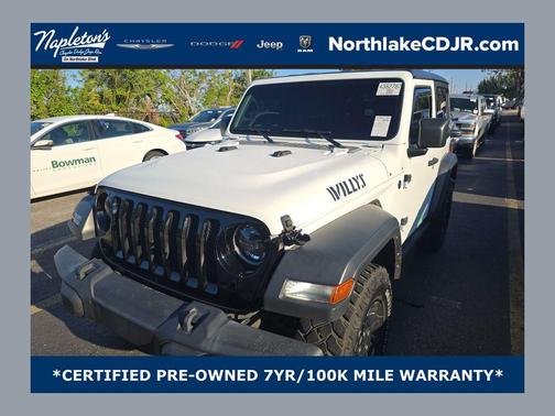 Bright White Clearcoat 2023 Jeep Wrangler Willys
