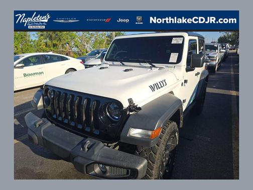 Bright White Clearcoat 2023 Jeep Wrangler Willys