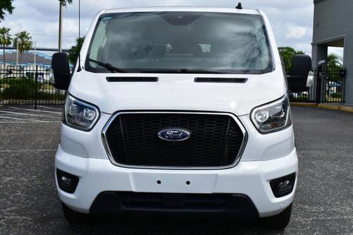 Oxford White 2023 Ford Transit-350 XLT