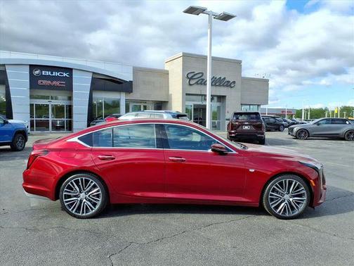 Radiant Red Tintcoat 2026 Cadillac CT5 Premium Luxury