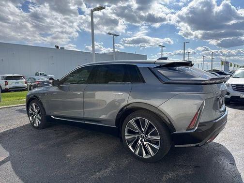 Satin Steel Metallic 2023 Cadillac LYRIQ Luxury