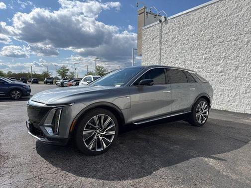 Satin Steel Metallic 2023 Cadillac LYRIQ Luxury
