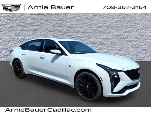 Vibrant White Tricoat 2026 Cadillac CT5 Sport