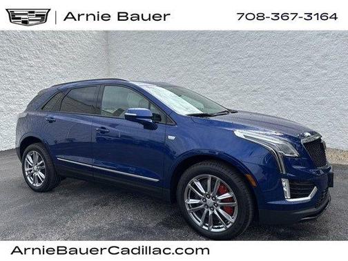 Opulent Blue Metallic 2025 Cadillac XT5 Sport