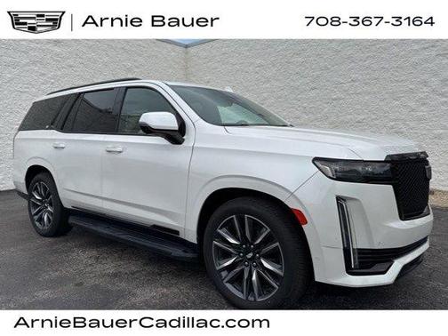 Crystal White Tricoat 2021 Cadillac Escalade Sport