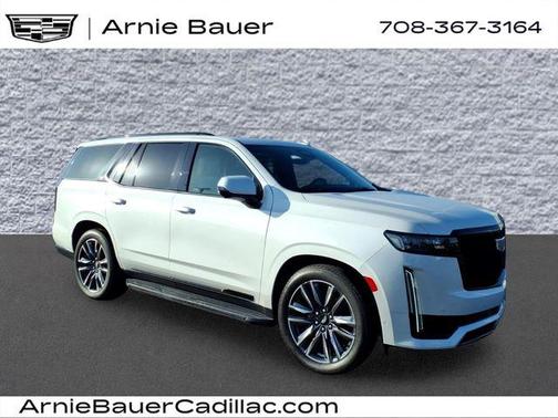 Crystal White Tricoat 2021 Cadillac Escalade Sport