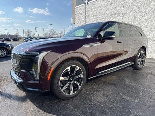 Black Cherry Tintcoat 2025 Cadillac Escalade IQ Sport 2
